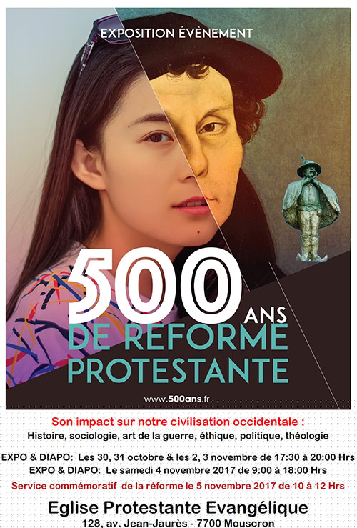 Expo 500 ans de réforme protestante
